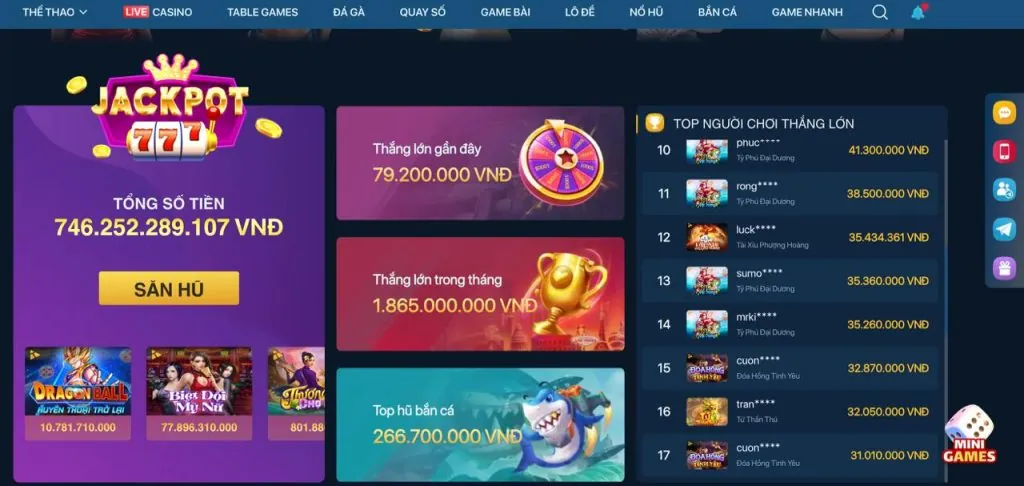 Nhấn nút đăng ký 777king nổ hũ